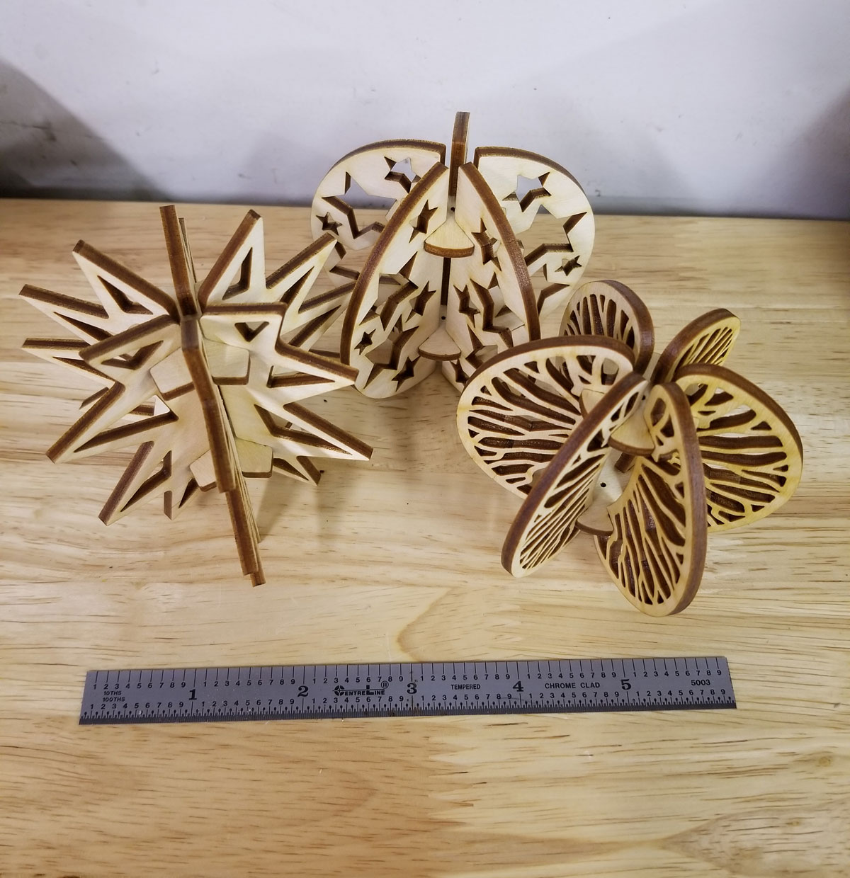 Laser Cut Ornaments